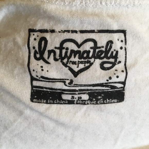 FREE PEOPLE White Poncho Peasant Top Size Small - Picture 8 of 8